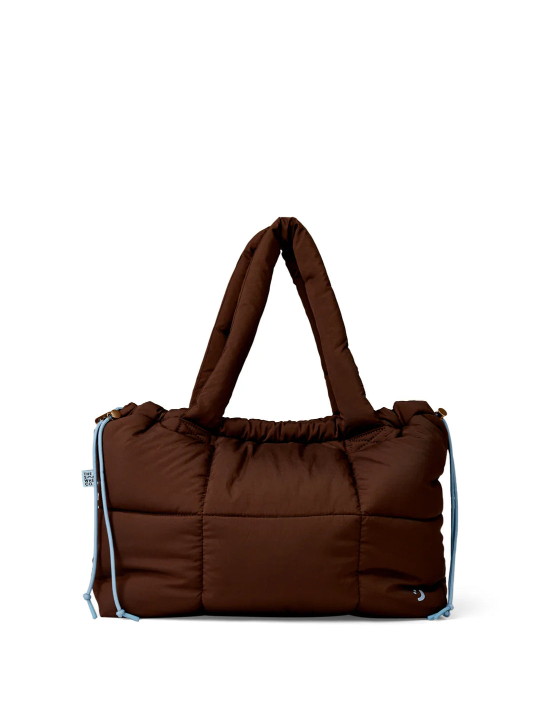 Marshmallow Midi Tote Bag - Chocolate