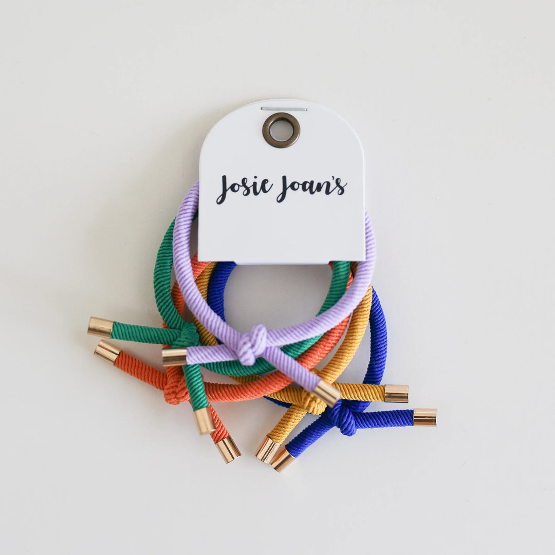 Josie Joan's Hair Tie Essentials Set of 5 | Bright Blake