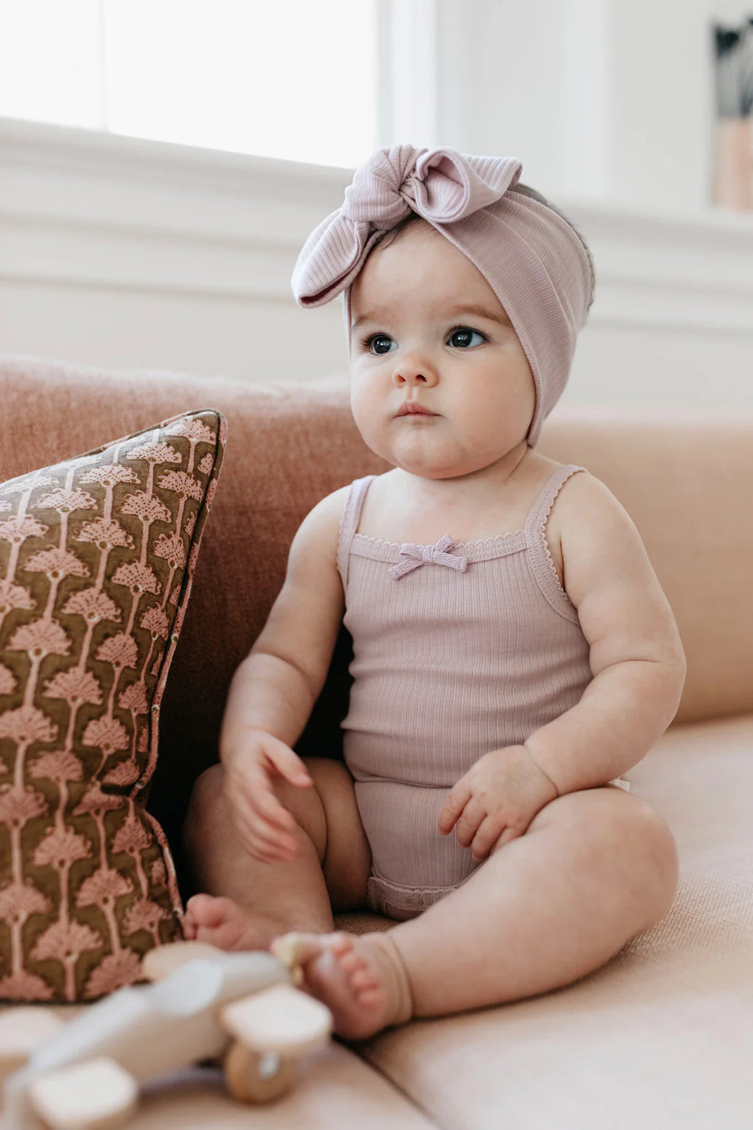 Jamie Kay Organic Cotton Modal Headband - Blossom
