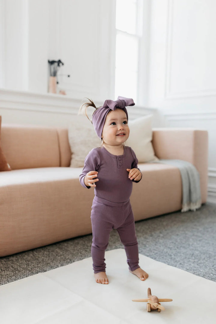 Jamie Kay Organic Cotton Modal Headband - Mauve