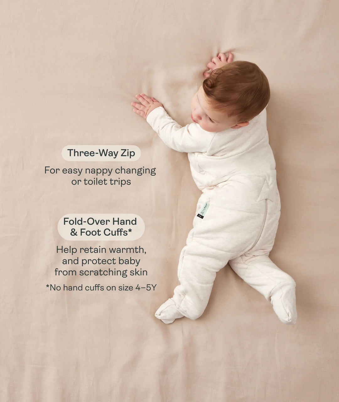 ergoPouch Sleep Onesie TOG 2.5 - Daisies