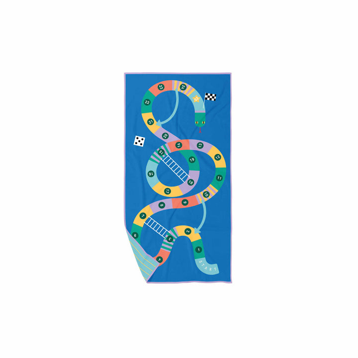 Quut Play Towel - Snakes & Ladders