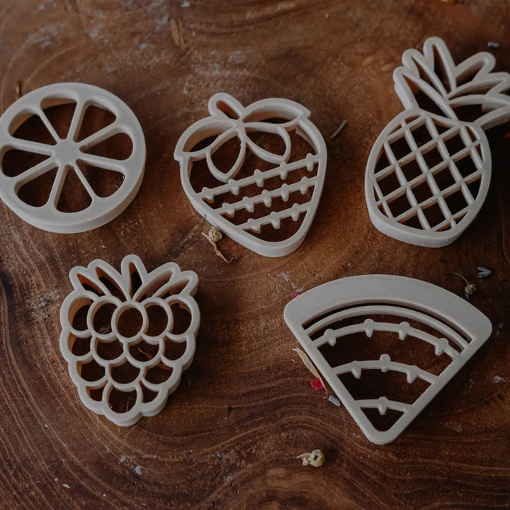 Mini Summer Fruit Playdough/Sensory Play Eco Cutter™ Set