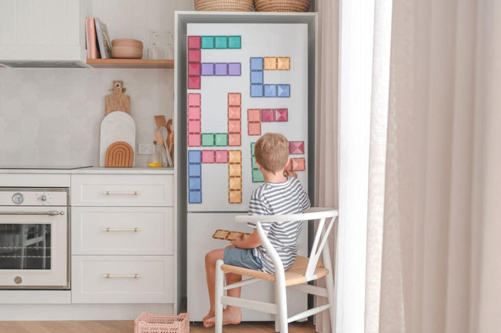 Connetix Magnetic Tiles Pastel Rectangle 24 Piece Pack