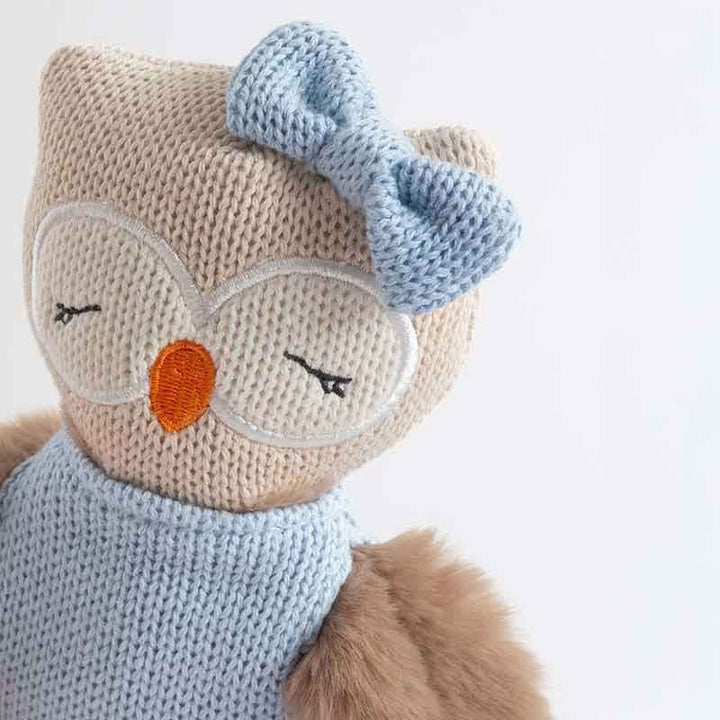 Ollie the Owl Knitted Plush Toy