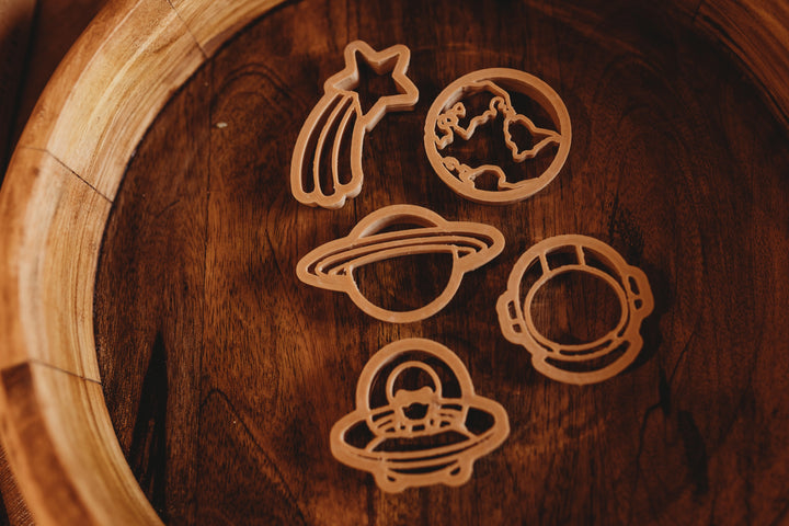Mini Outer Space Playdough/Sensory Play Eco Cutter™ Set