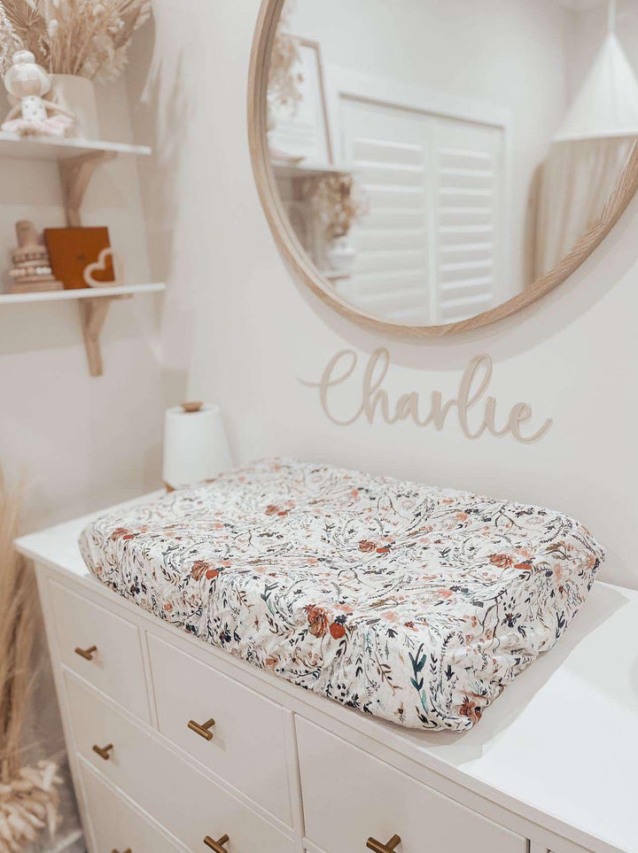 Bambella Waterproof Bassinet Sheet | Wildflowers