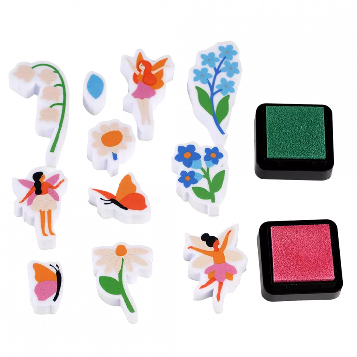 Mini Stamp Set - Fairies in the Garden