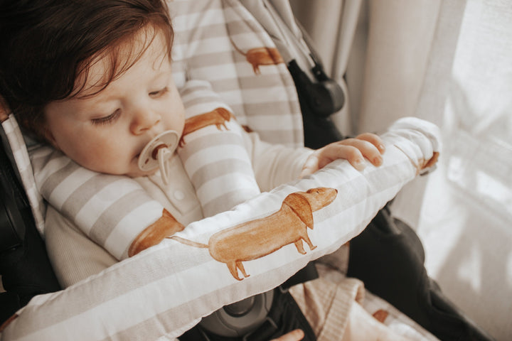 Bambella Designs Pram Bar Cover | Dachshund Days