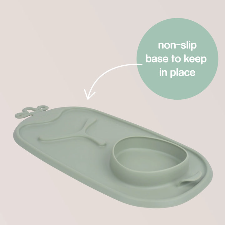 bbox Roll + Go Mealtime Mat - Sage