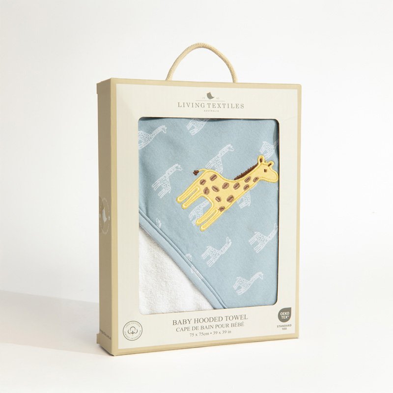 Cotton Hooded Towel - Wild Safari