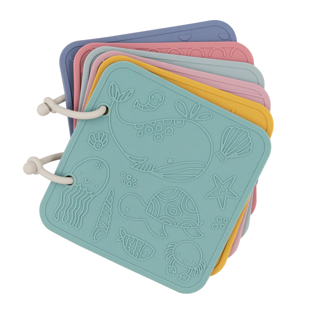 Silicone Sensory Baby Bath Book