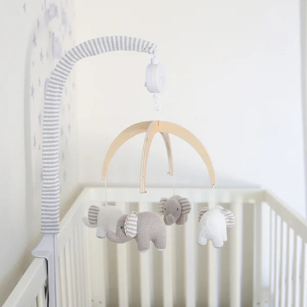Musical Mobile Set - Elephants