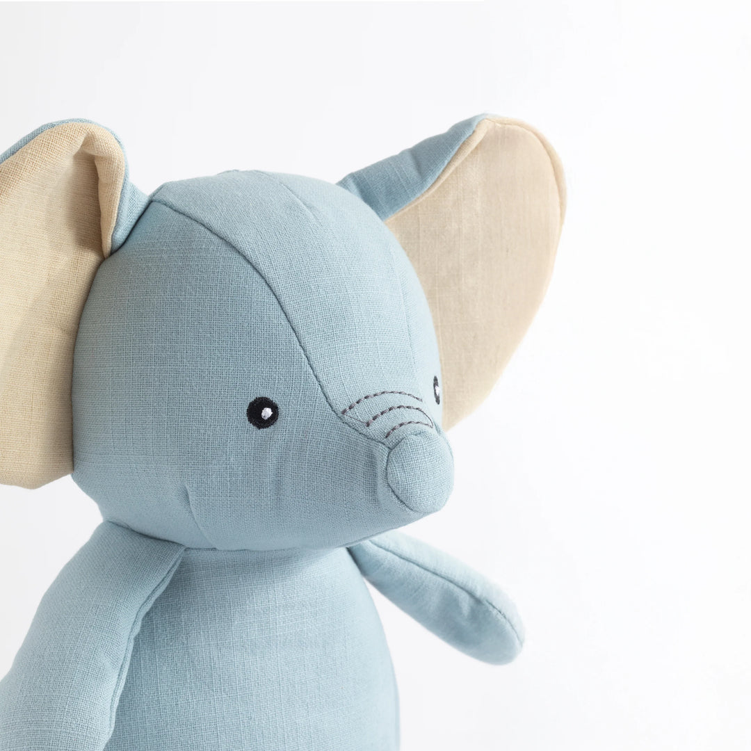 Linen Plush Toy - Large Eddie the Elephant