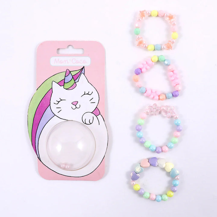Mon Coco Bracelet Making Kit - Unicorn & Kitties