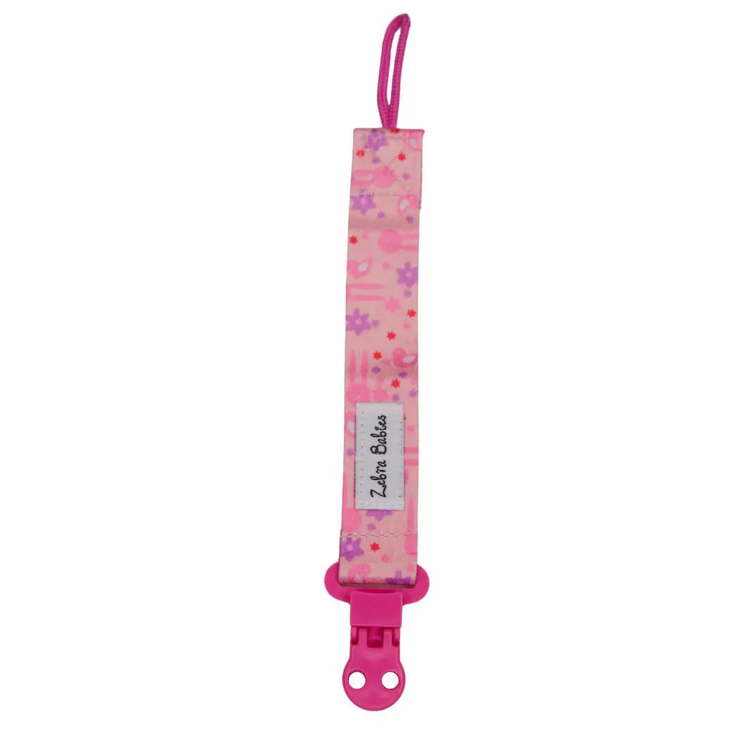 Zebra Babies Flexi Ribbon Dummy Clip