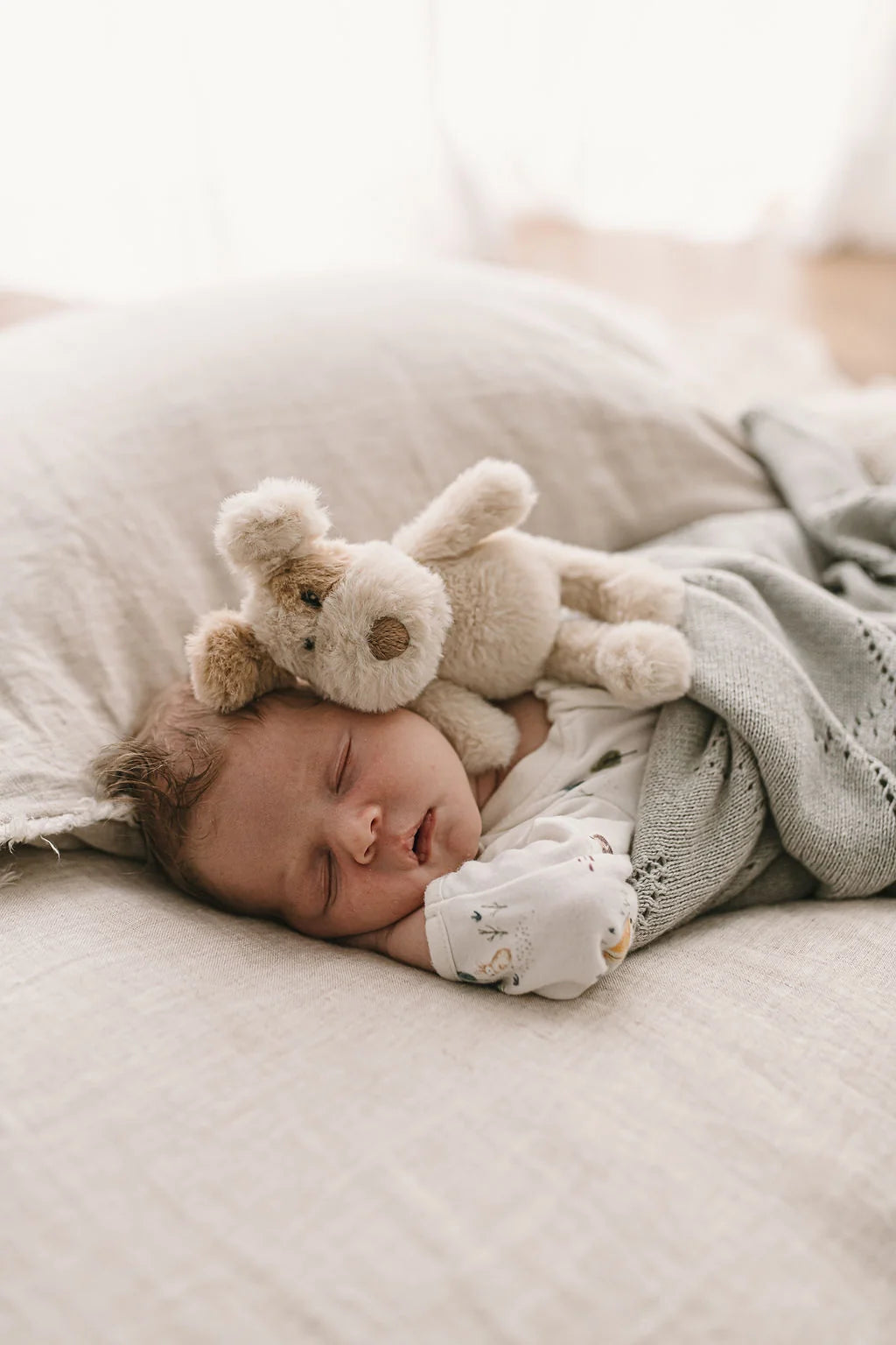 Nana Huchy Buddy the Dog Comforter & Rattle Bundle