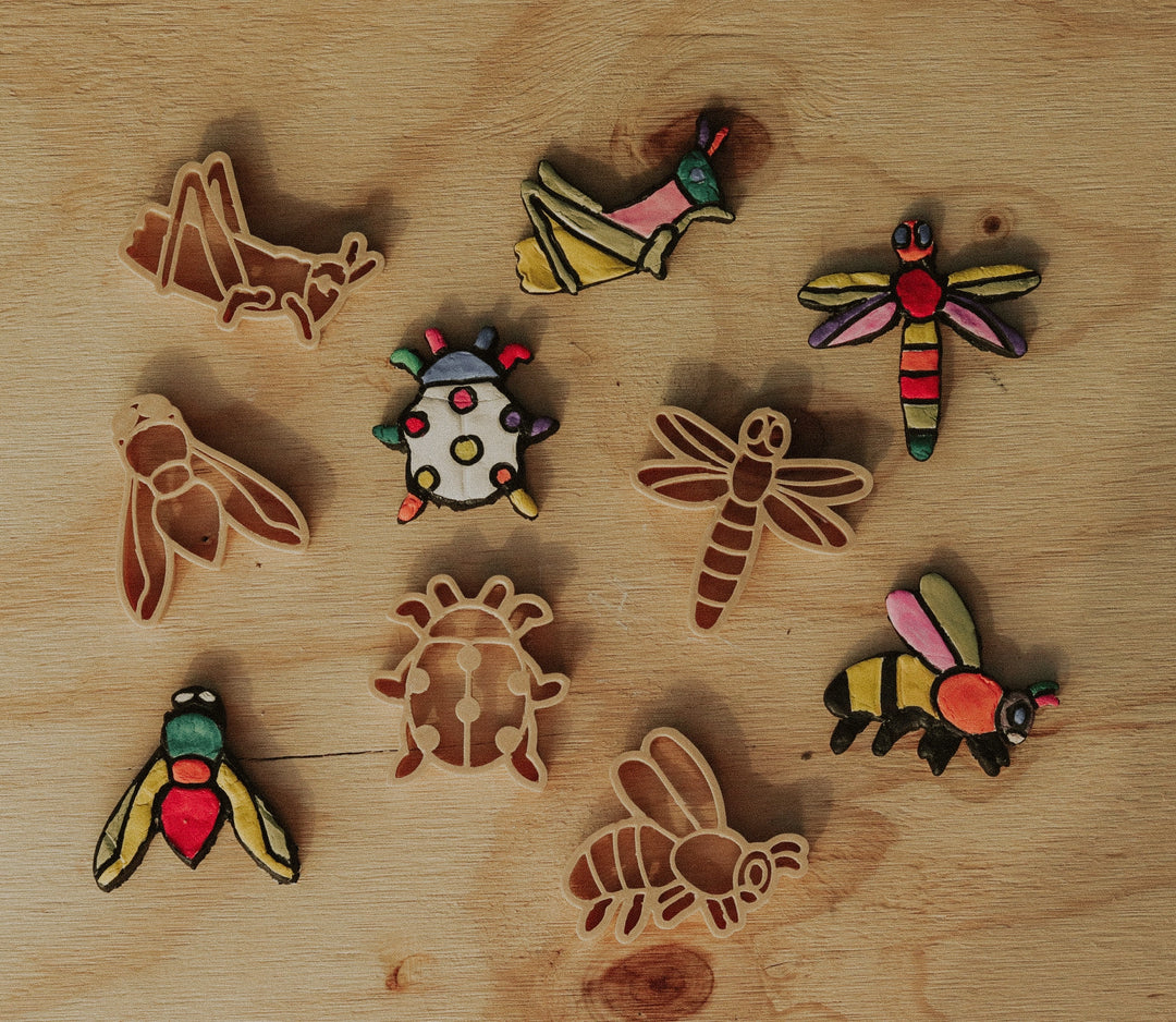 Mini Insect Playdough/Sensory Play Eco Cutter™ Set