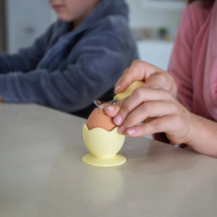 Wild Indiana Egg Hugs Silicone Egg Cups - Blue Pastel