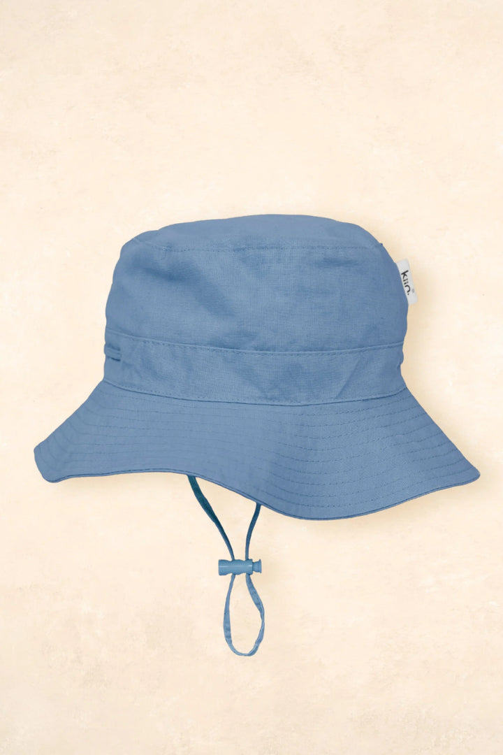 Kiin Cotton Sun Hat - Blue Shadow