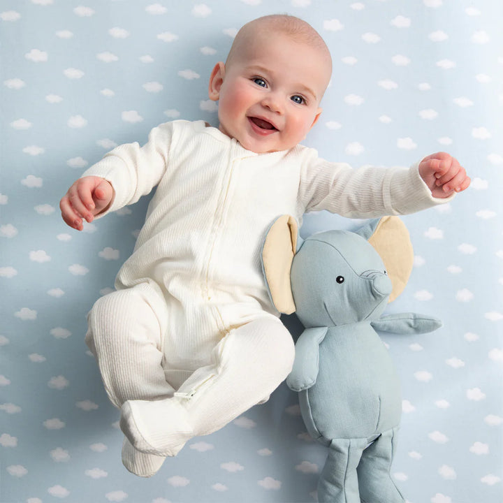 Linen Plush Toy - Large Eddie the Elephant