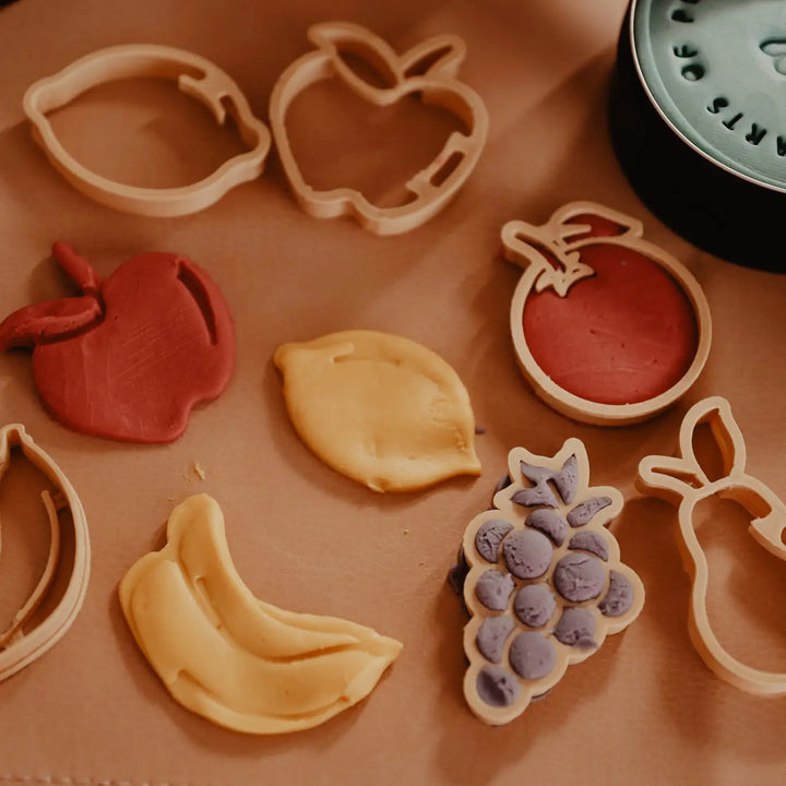 Mini Fruit Playdough/Sensory Play Eco Cutter™ Set