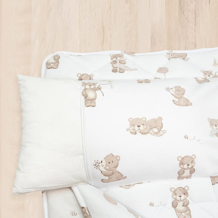 Deluxe Nap Mat Bedding Set - Cuddly Bear