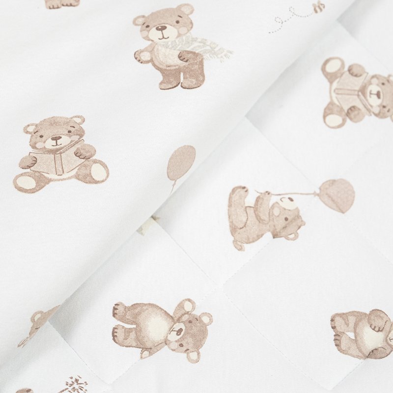 Deluxe Nap Mat Bedding Set - Cuddly Bear