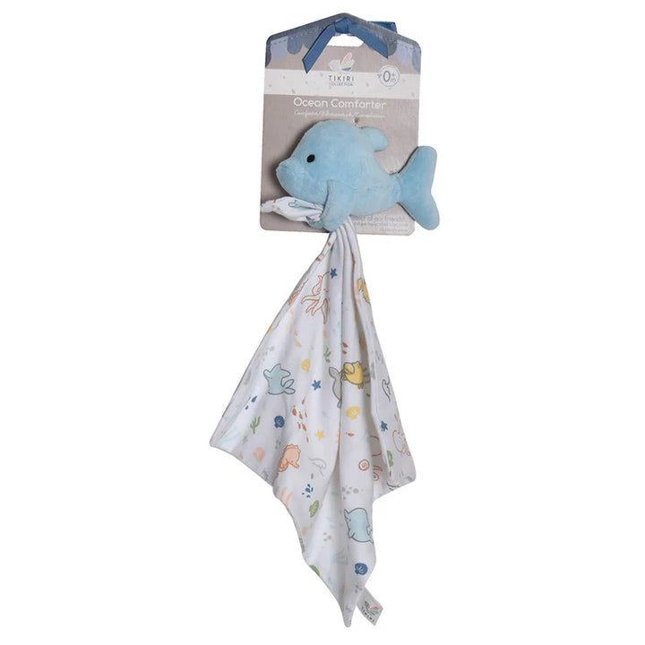 Tikiri Ocean Organic Comforter - Dolphin
