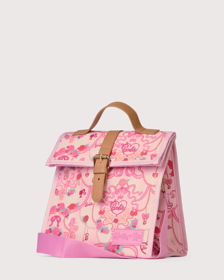 The Somewhere Co Satchel - Barbie Rococo