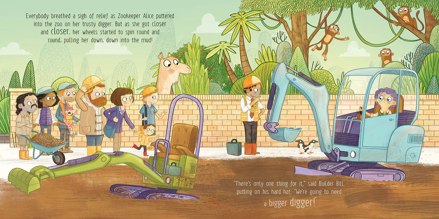 A Bigger Digger Hardcover Book