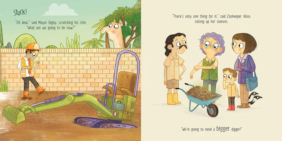 A Bigger Digger Hardcover Book