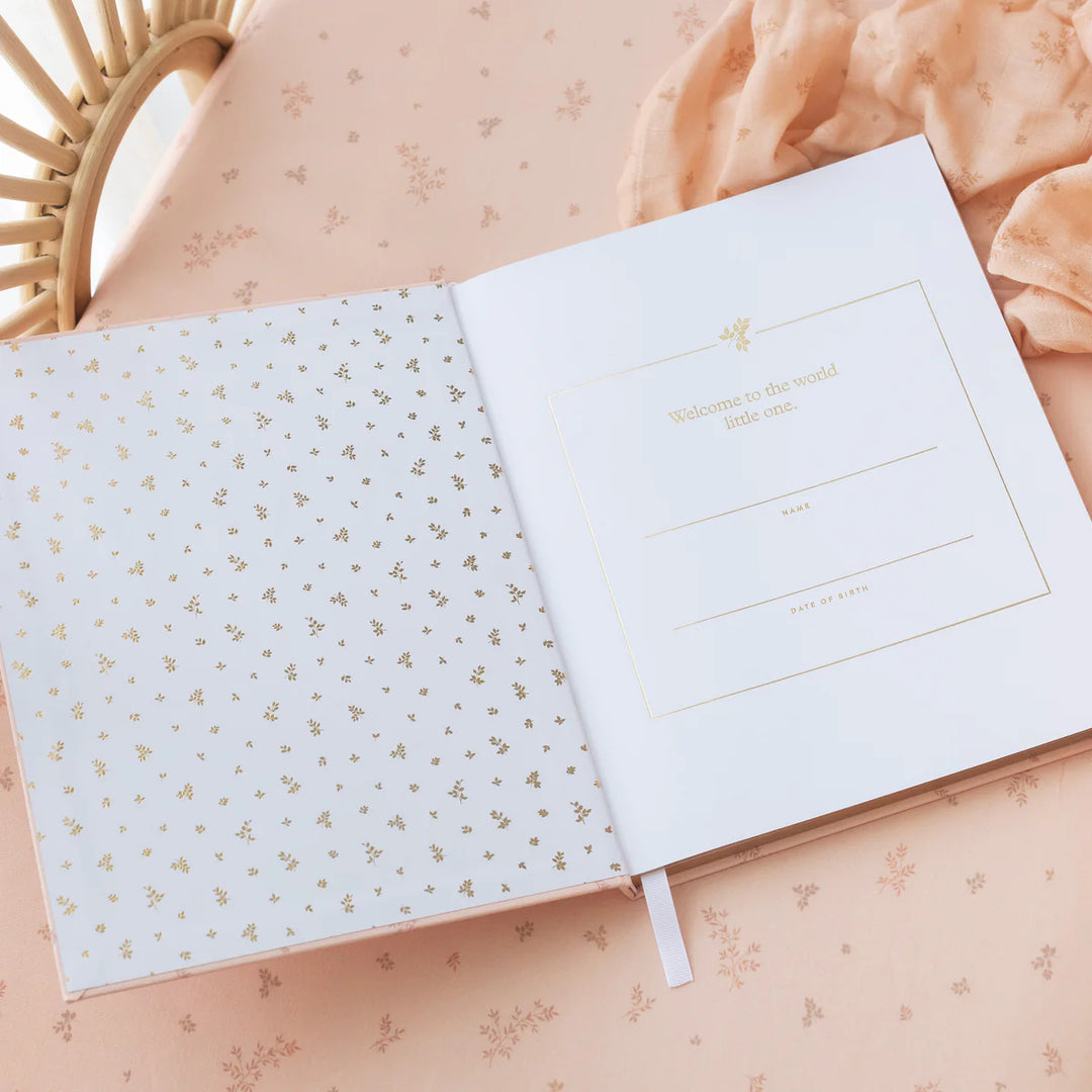 Fox & Fallow Baby Record Book - Wild Ruscus