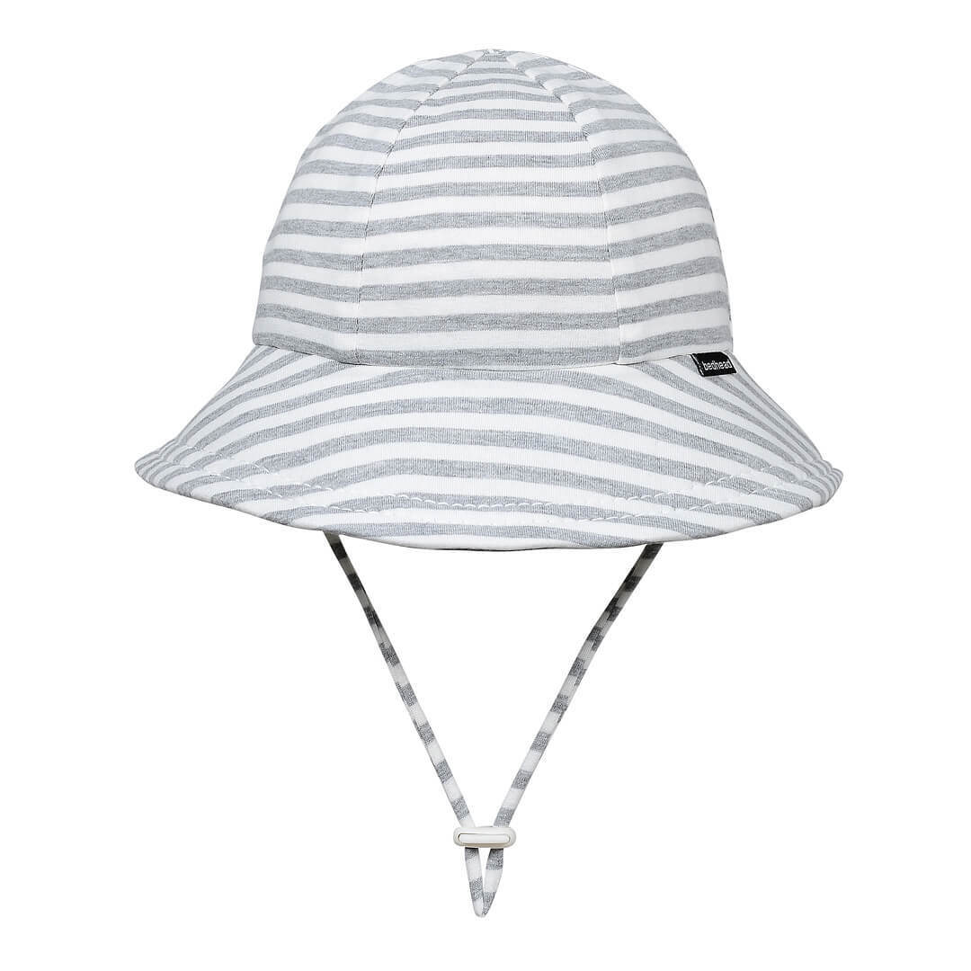 Bedhead Baby & Toddler Bucket Sun Hat - Grey Stripe