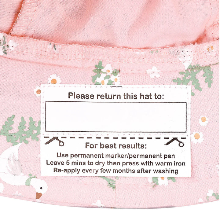 Bedhead Baby & Toddler Bucket Sun Hat - Pink Quackers