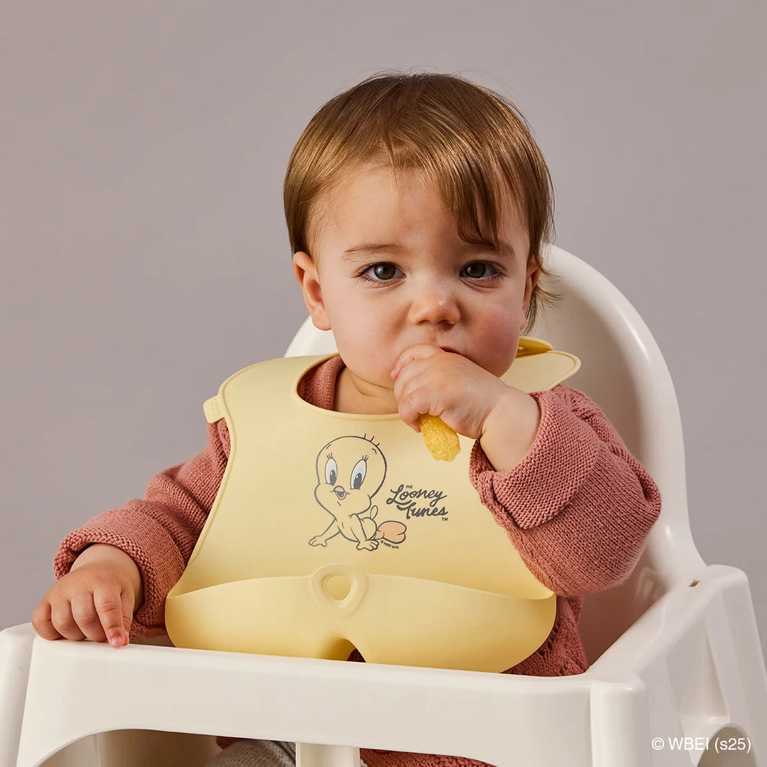 bbox Adjustable Silicone Feeding Bib - Looney Tunes