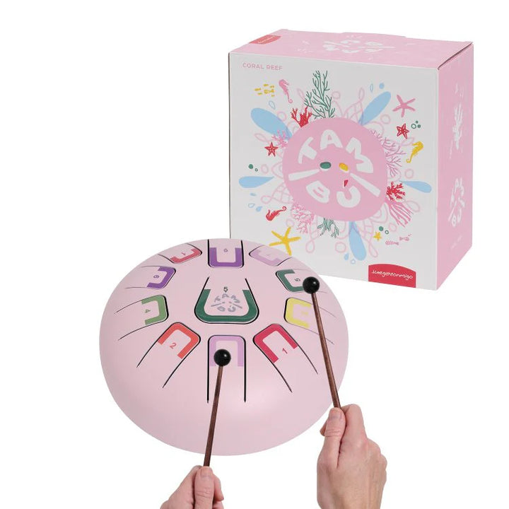 Tambú Tongue Drum - Coral Reef