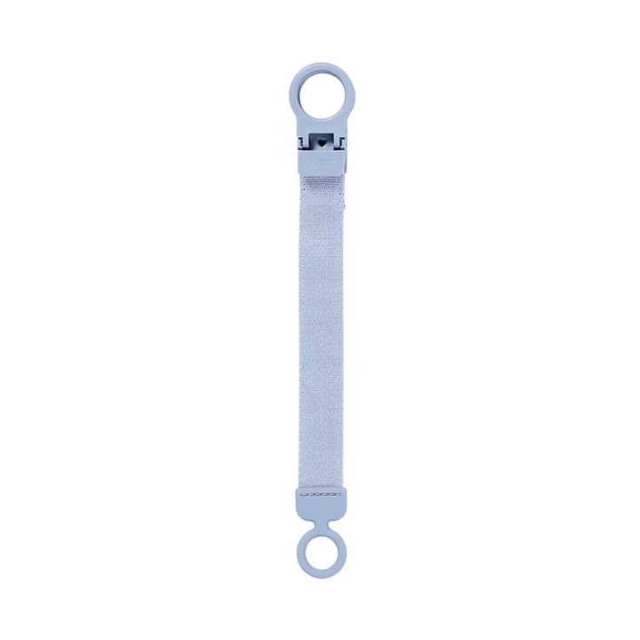 BIBS Loop Pacifier Clip | Dusty Blue