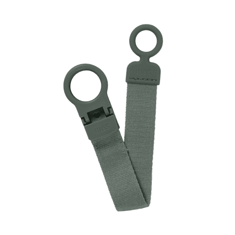 BIBS Loop Pacifier Clip | Pine