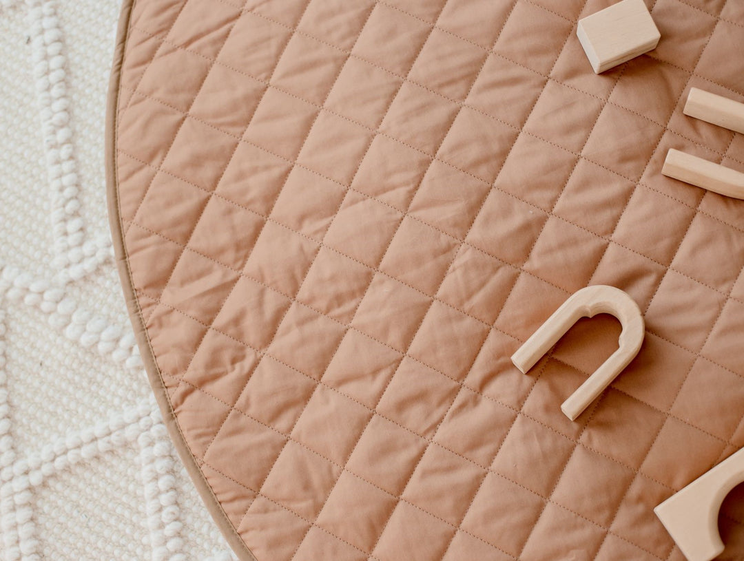 Bambella Designs Padded Waterproof Play Mat | Chestnut