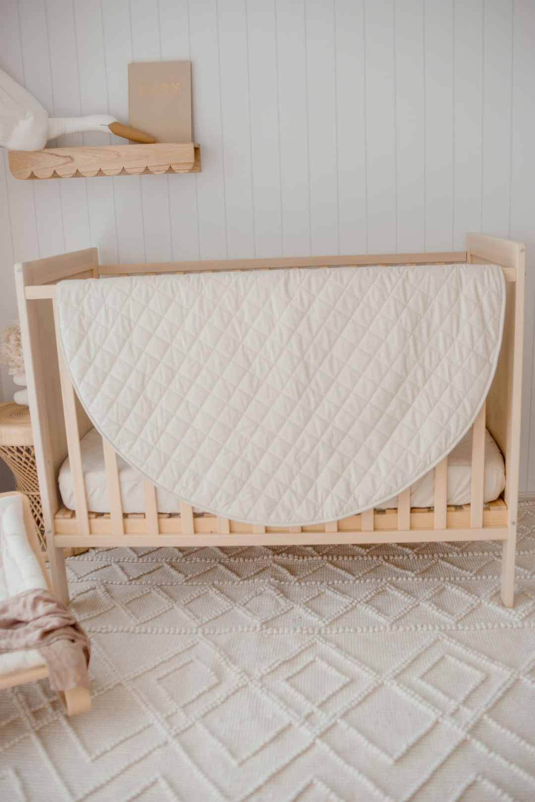 Bambella Designs Padded Waterproof Play Mat | Oat