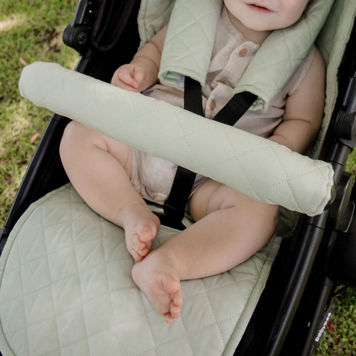 Bambella Designs Pram Bar Cover | Fern
