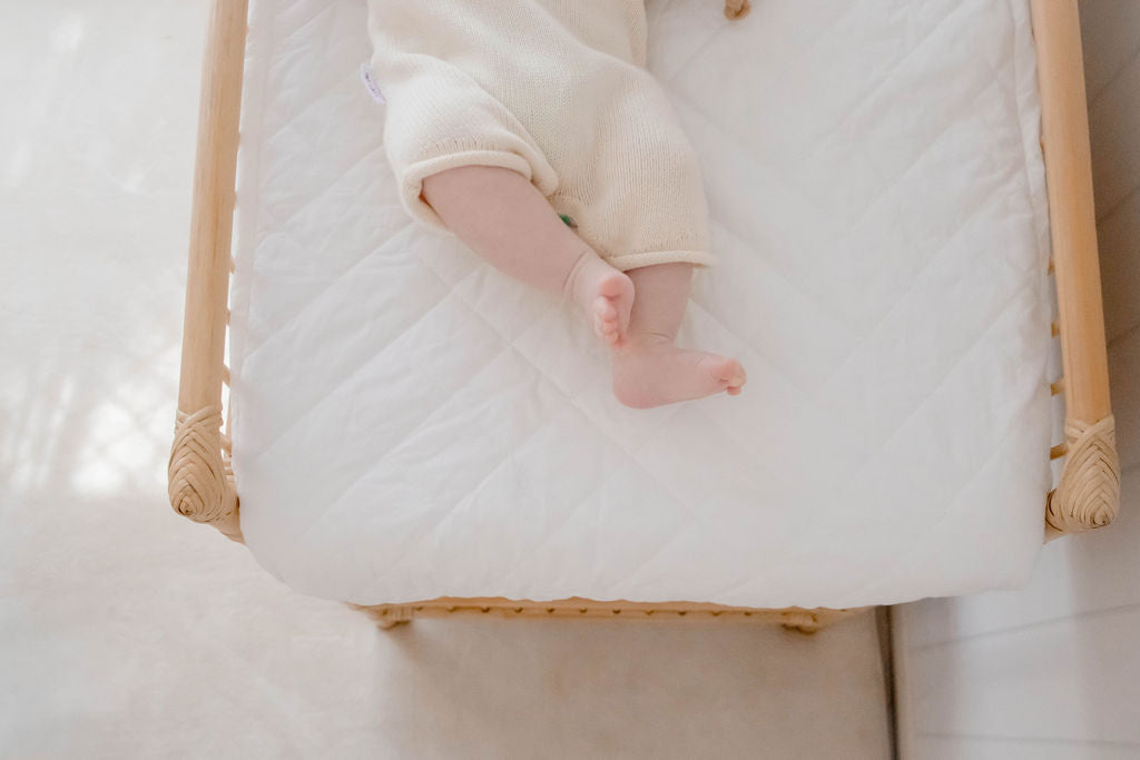 Bambella Co-Sleeper Fitted Waterproof Sheet | Ivory