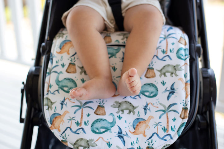 Bambella Designs Universal Pram Liner | Wild Dinosaurs