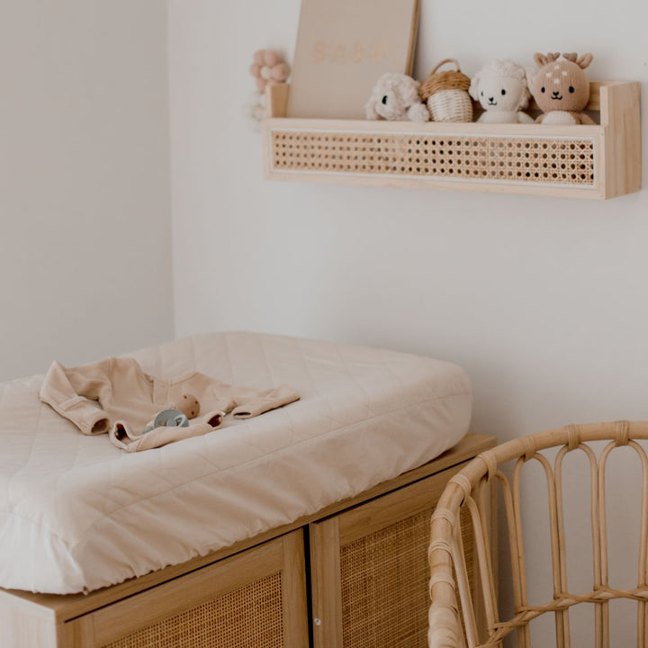 Bambella Waterproof Bassinet Sheet | Oat