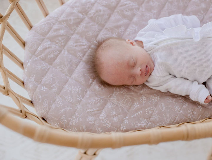 Bambella Waterproof Bassinet Sheet | Bee Kind