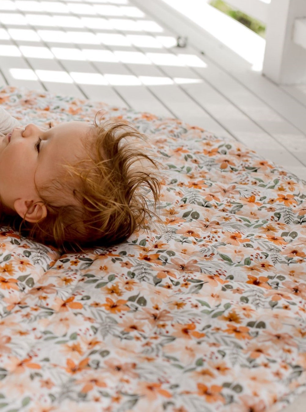 Bambella Padded Waterproof Play Mat | Bloom