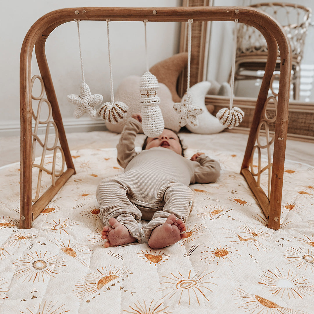 Bambella Designs Padded Waterproof Play Mat | Bohemian Sunshine