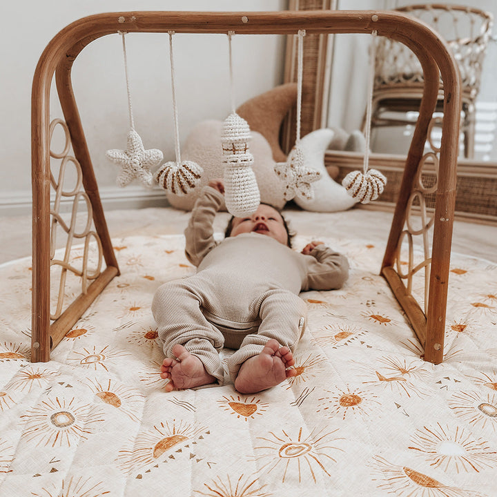 Bambella Designs Padded Waterproof Play Mat | Bohemian Sunshine