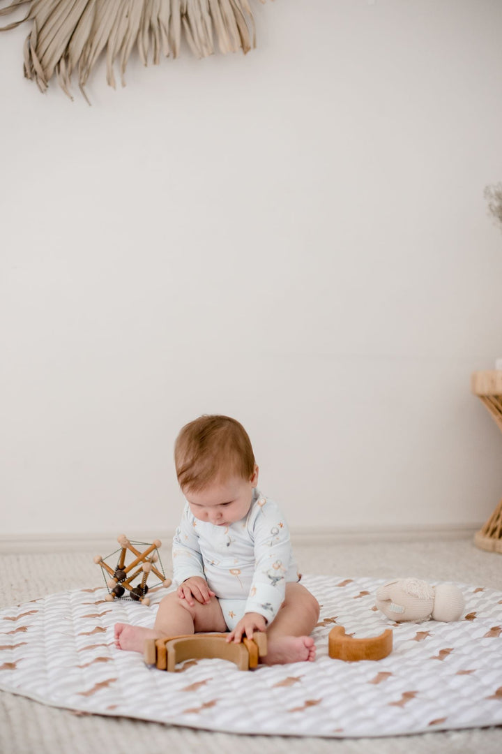 Bambella Padded Waterproof Play Mat - Dachshund Days